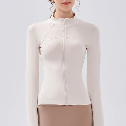 Women’s Lightweight Sports Jacket | Long Sleeve Gym & Fitness Training Top