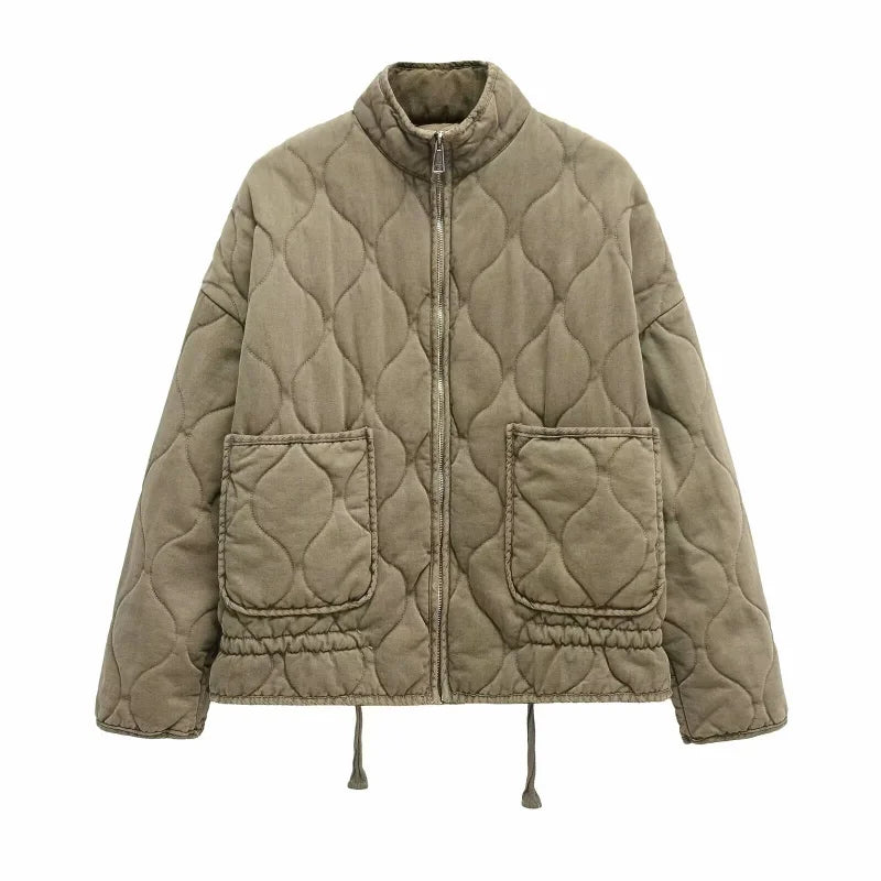ZW Women’s Vintage Quilted Jacket
