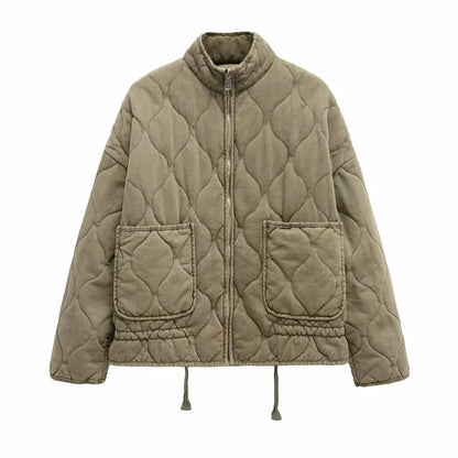 ZW Women’s Vintage Quilted Jacket