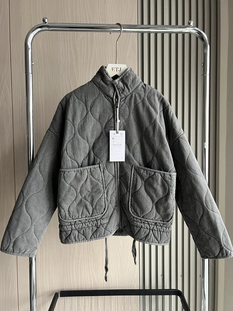 ZW Women’s Vintage Quilted Jacket