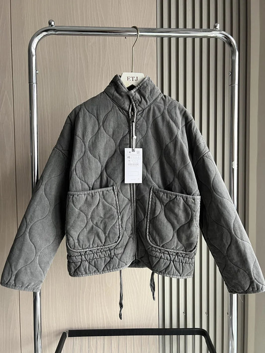 ZW Women’s Vintage Quilted Jacket